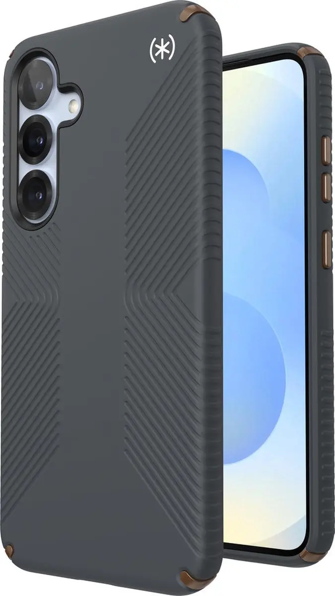 Speck Presidio2 Grip 150880-3212 Hoesje - Samsung Galaxy S25 Plus - Grijs