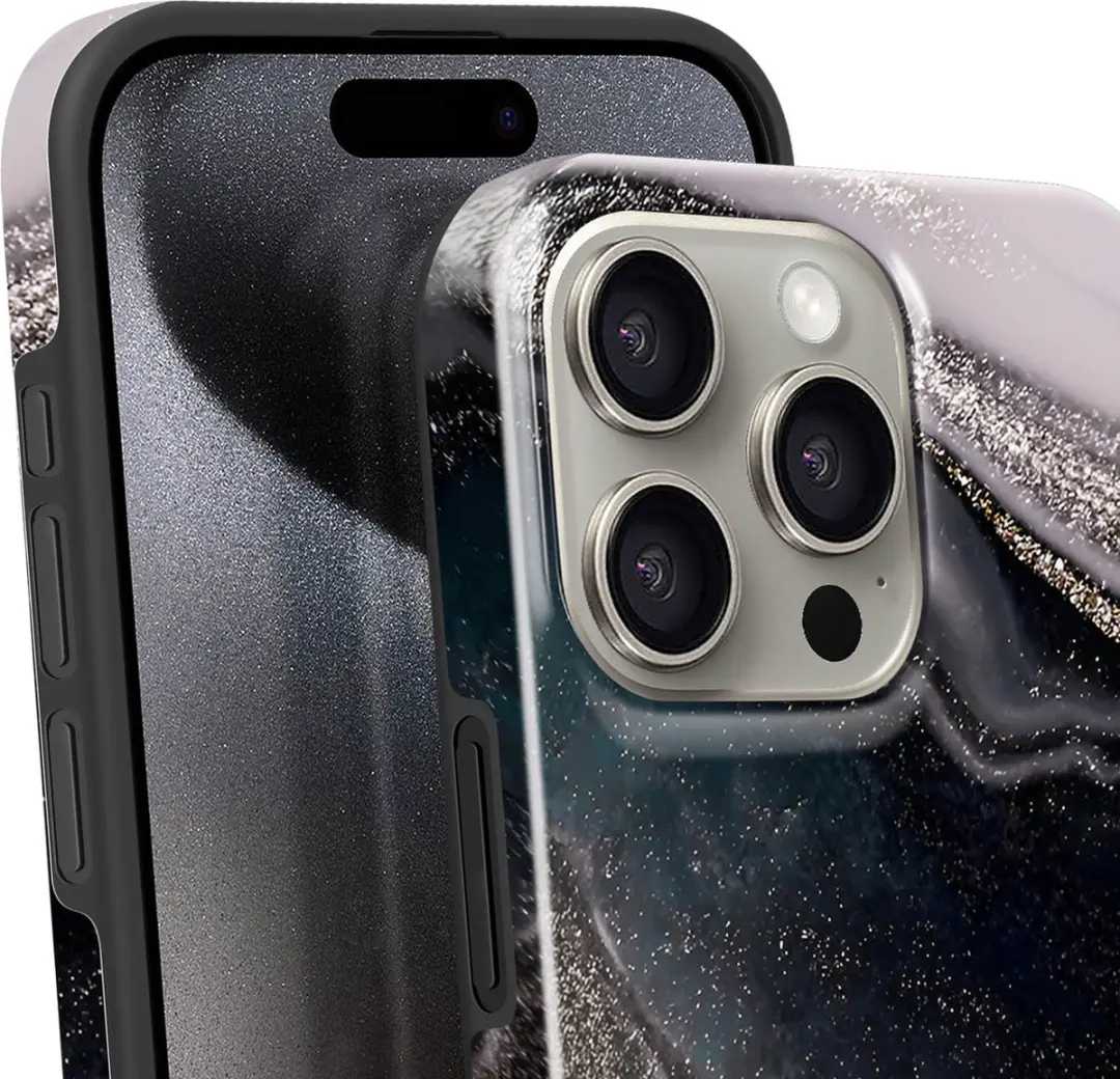 Burga Telefoonhoesje iPhone 15 Pro Magic Night - Schokbestendig