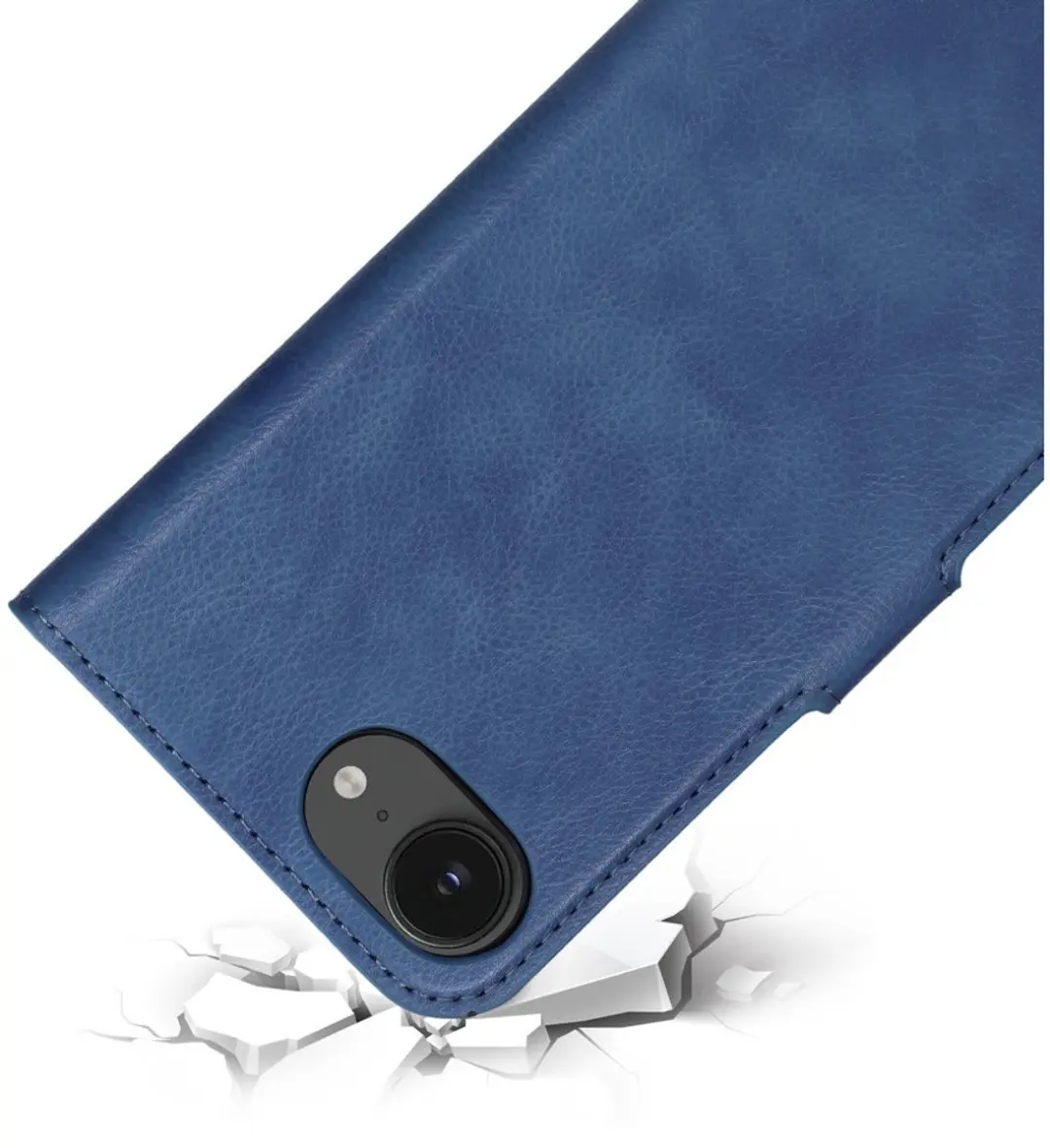 Mobiparts MP-128830 Hoesje iPhone 16/17 - Wallet - Blauw