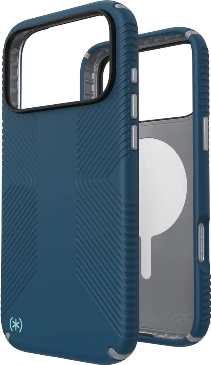 Speck Presidio2 Grip 150985-3261 Hoesje - iPhone 17 Pro Max - Blauw
