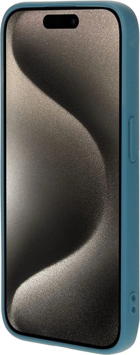 Mobiparts Hoesje iPhone 15 Pro Siliconen - Blauw - MP-124427 - afbeelding 6 van 6