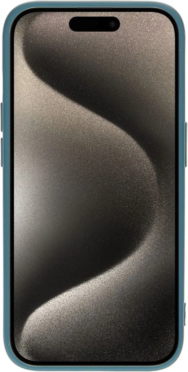 Mobiparts Hoesje iPhone 15 Pro Siliconen - Blauw - MP-124427
