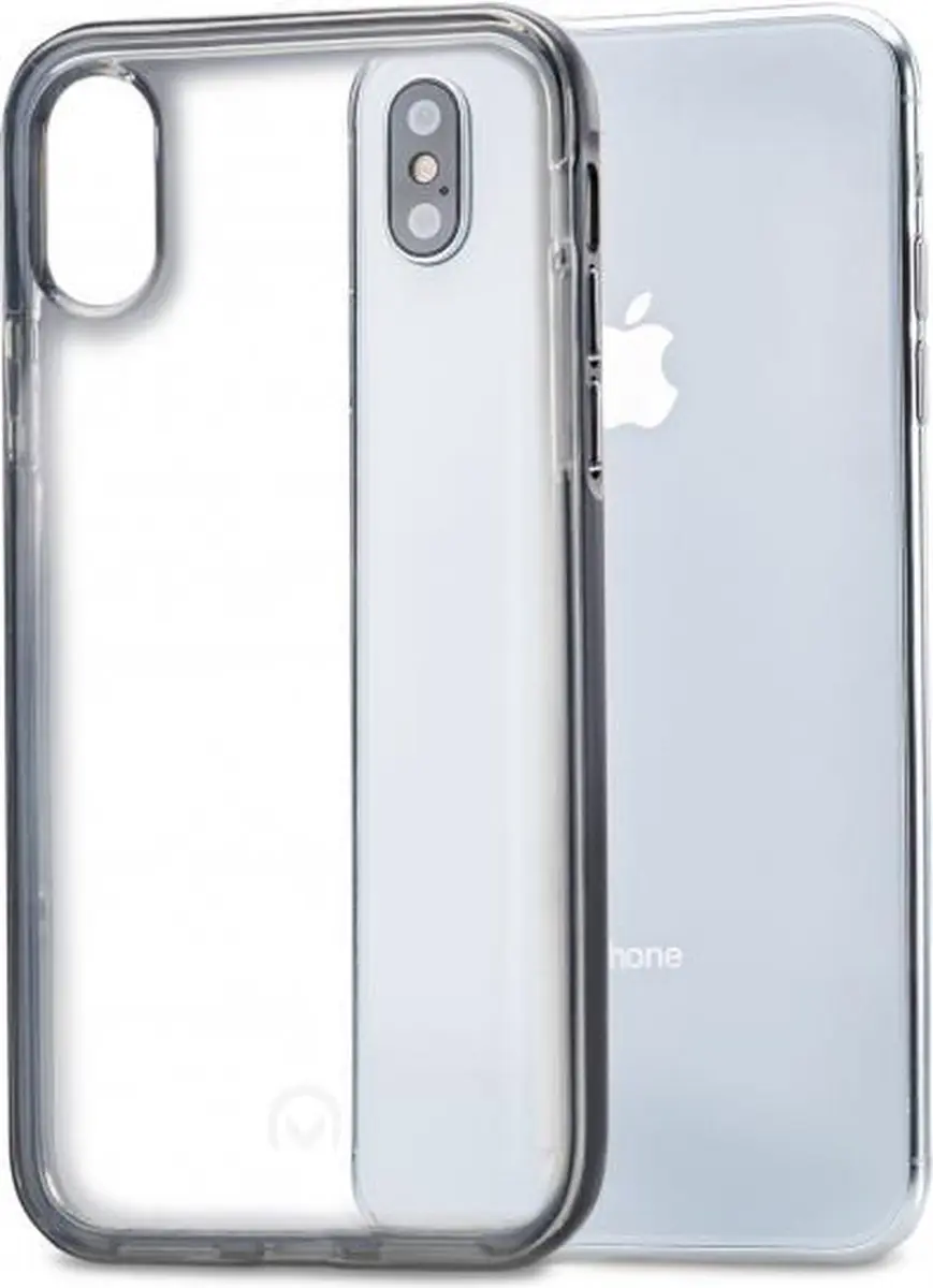 Mobilize Gelly Plus Serie MOB-GPCBB-IPHX iPhone XS Hoesje - Zwart