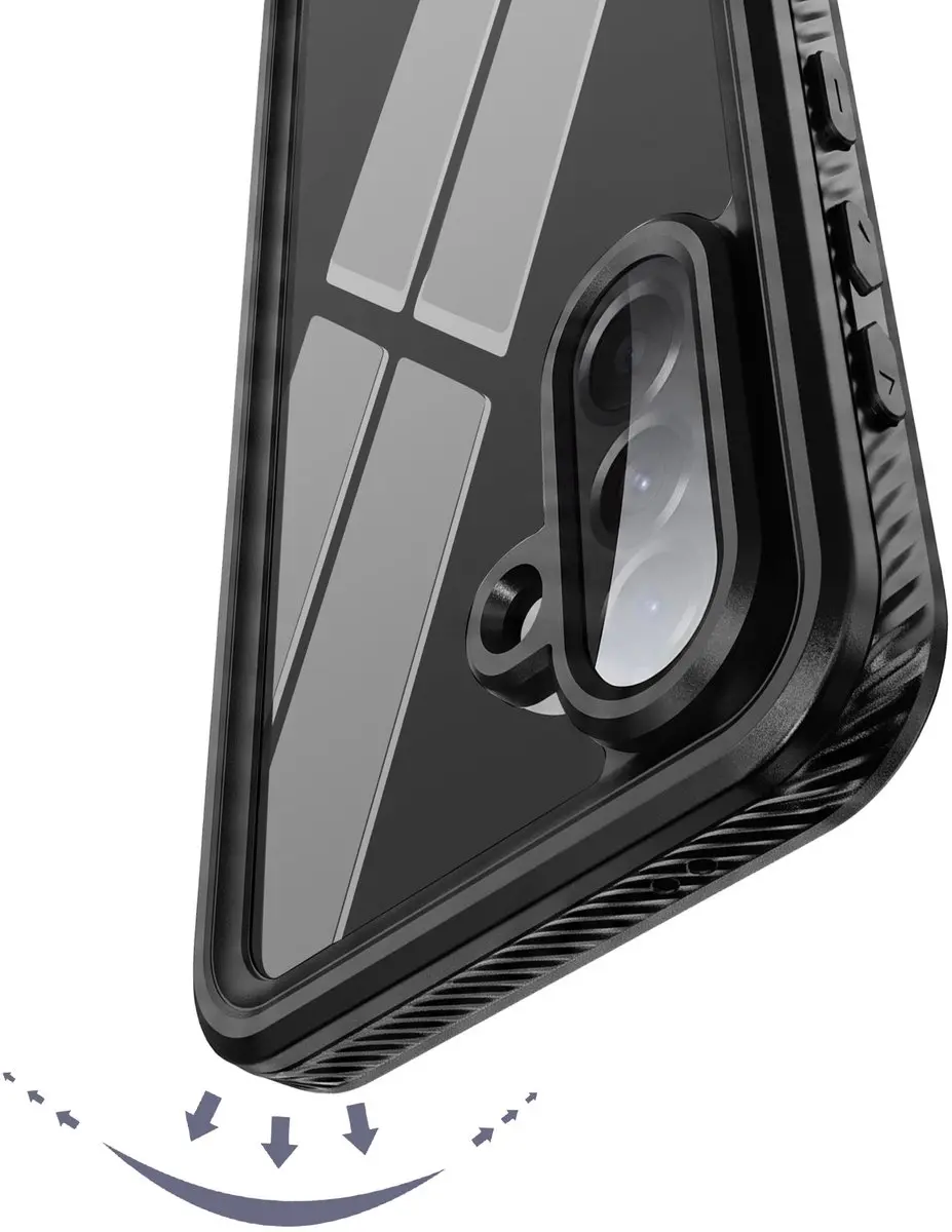 Redpepper Hoesje Samsung Galaxy A57 - IP68 Waterdicht - Zwart