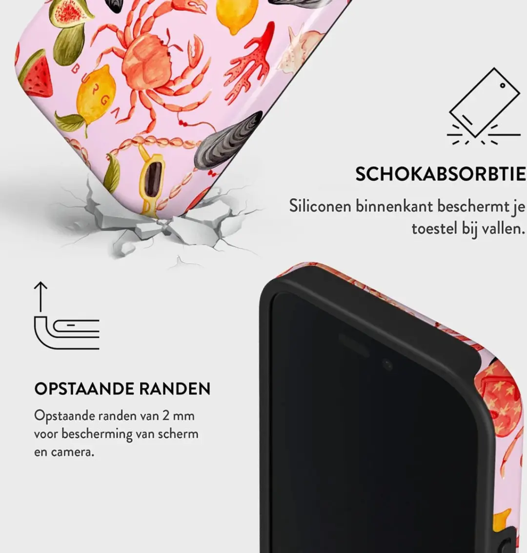 Burga Tough Case iPhone 16 - Bajo El Sol