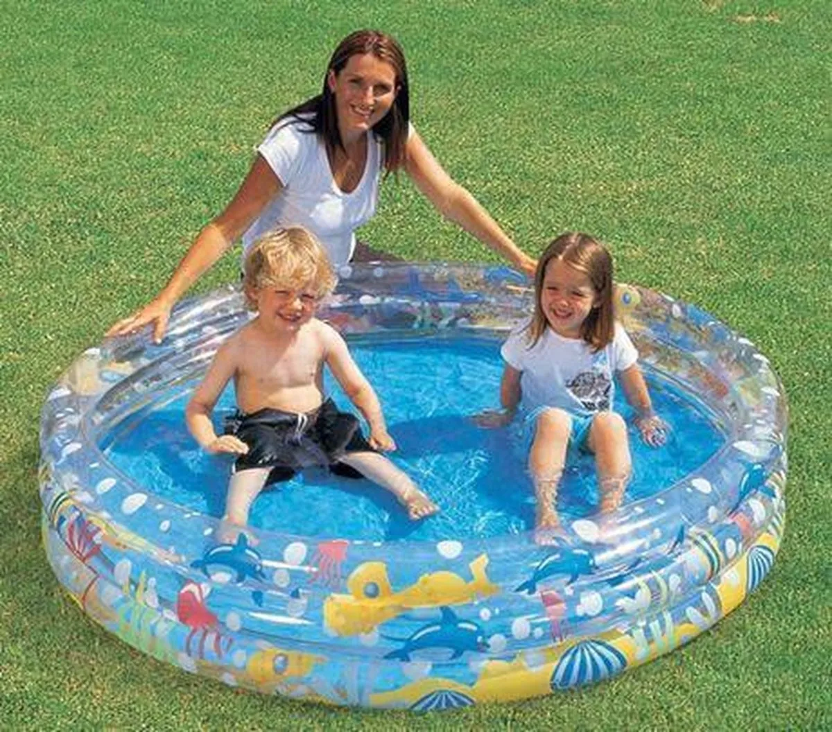 Bestway Kinderzwembad Ocean Life DS90030 - 152x30cm - 317L - Multi