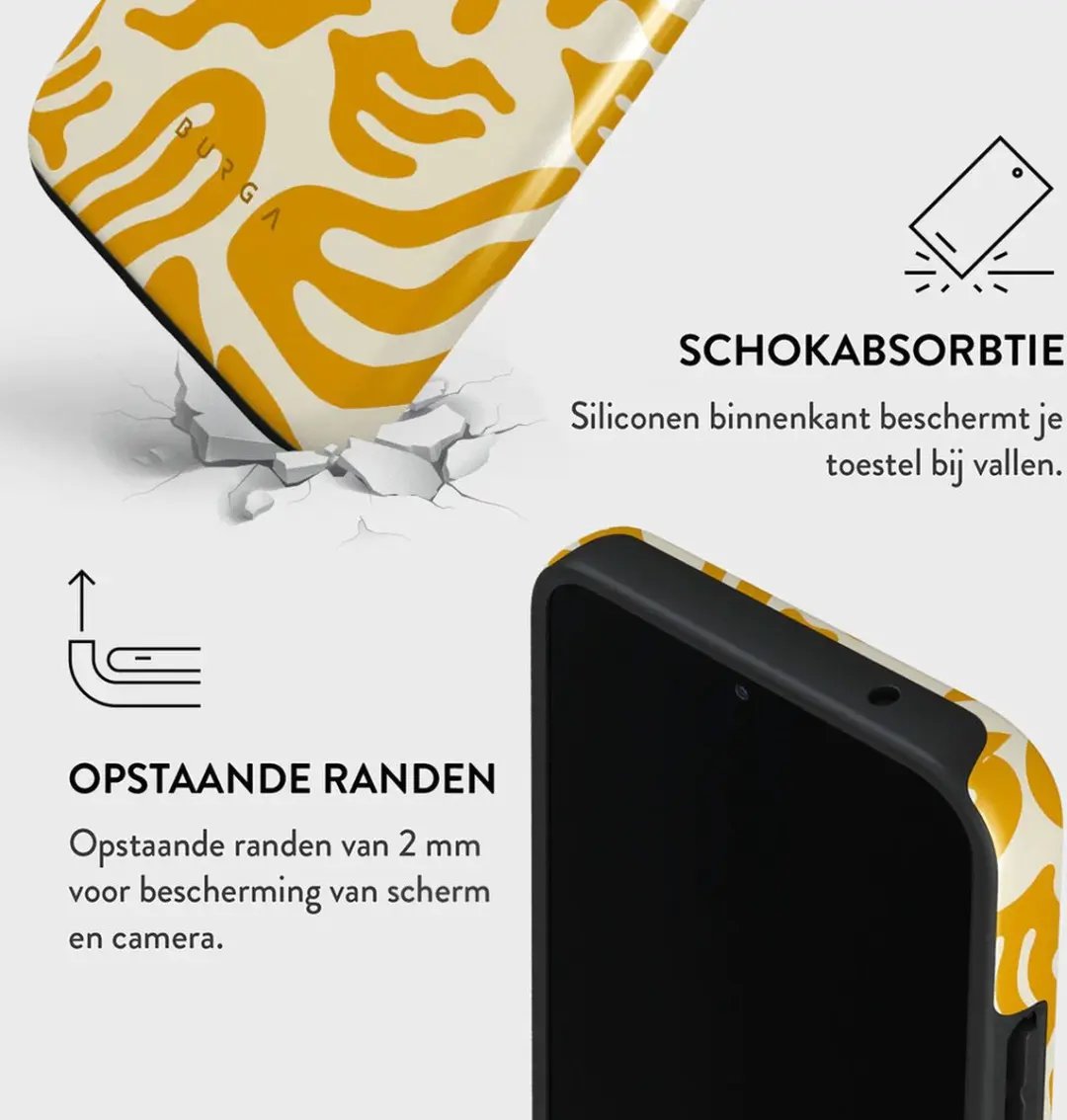 Burga Tough Case Samsung Galaxy A34 5G - Sunbeams