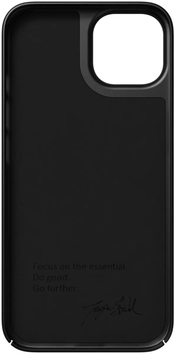 Nudient Thin Magnet Hoesje iPhone 14 - Zwart