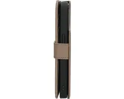 Mobiparts MP-124374 Hoesje iPhone 15 Pro - Wallet 2-in-1 Beige