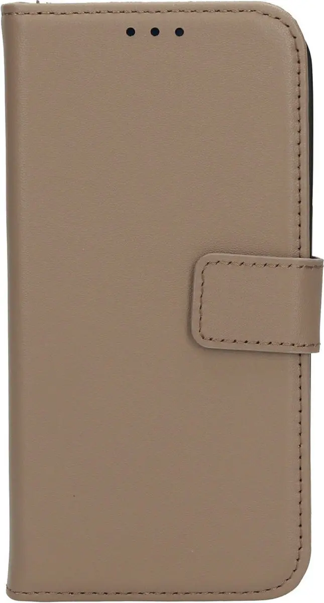 Mobiparts MP-124374 Hoesje iPhone 15 Pro - Wallet 2-in-1 Beige