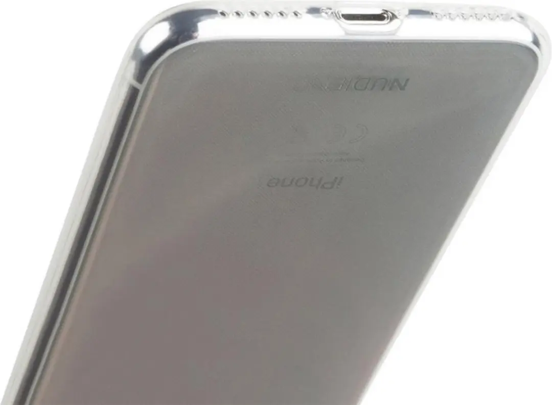 Nudient Thin Glossy Case iPhone XS - Transparant - IPXSN-TPUT
