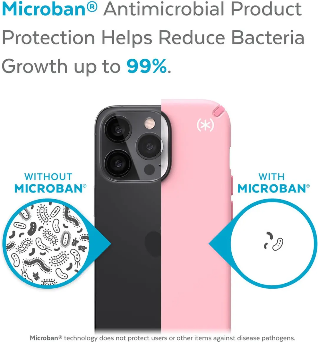 Speck Presidio2 Pro 141713-9350 Hoesje - iPhone 13 Pro - Roze