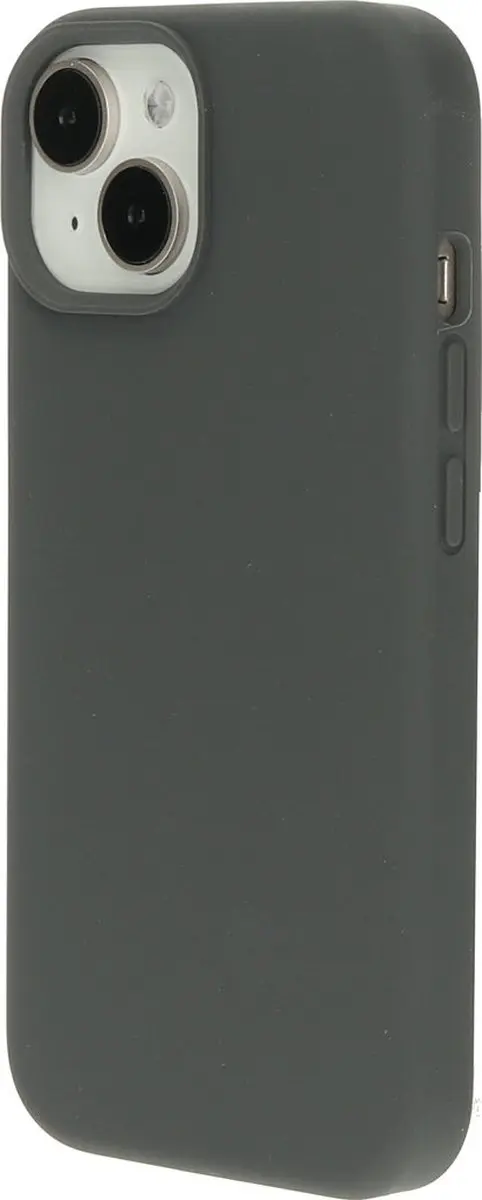 Mobiparts MP-124429 Hoesje iPhone 15 - Siliconen Grijs
