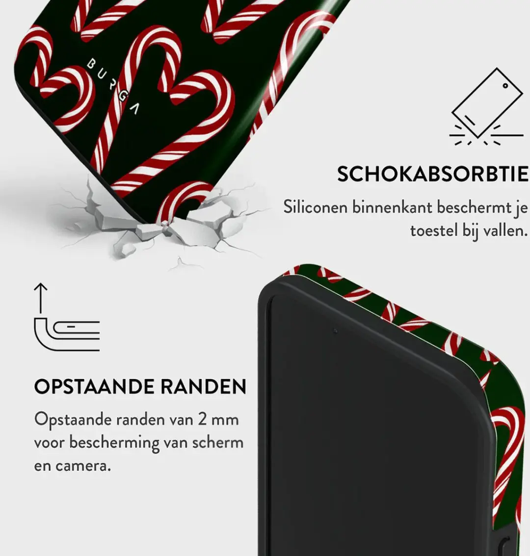 Burga Tough Case iPhone 15 Candy Lane - iP15_TH_XM_01