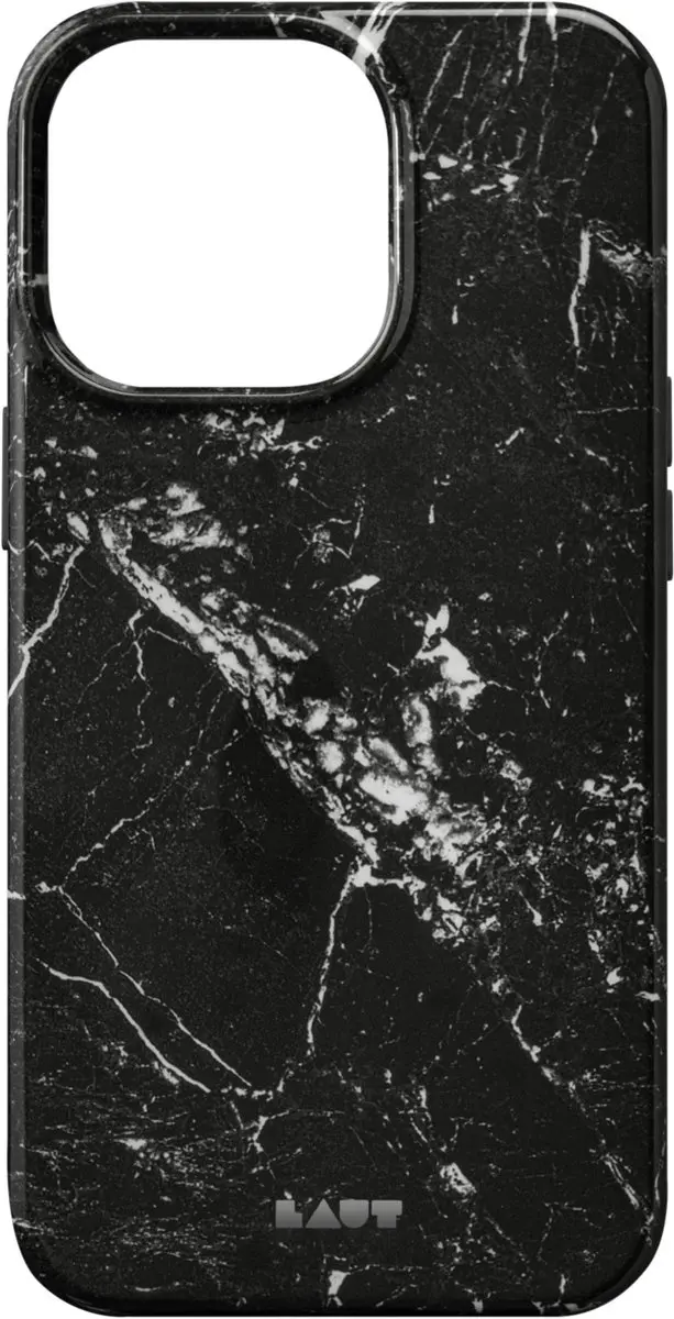 Laut Huex Elements Marmer Hoesje iPhone 13 Pro 47581 - Zwart