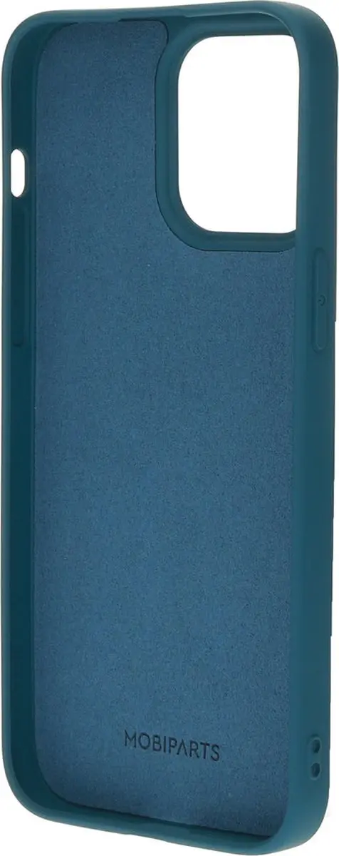Mobiparts Hoesje iPhone 14 Pro Max Siliconen - Blauw - MP-123202