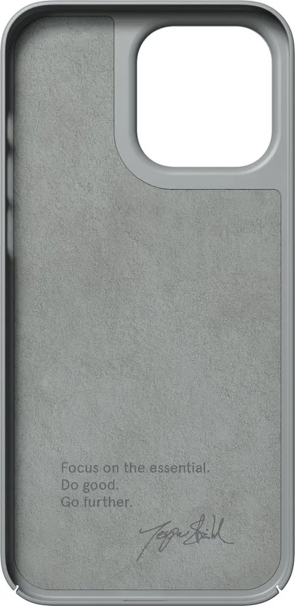 Nudient Thin Magnet Hoesje iPhone 14 Pro Max - Grijs
