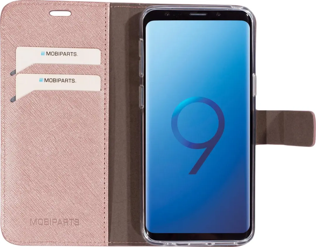 Mobiparts MP-74004 Hoesje Samsung Galaxy S9 - Roze