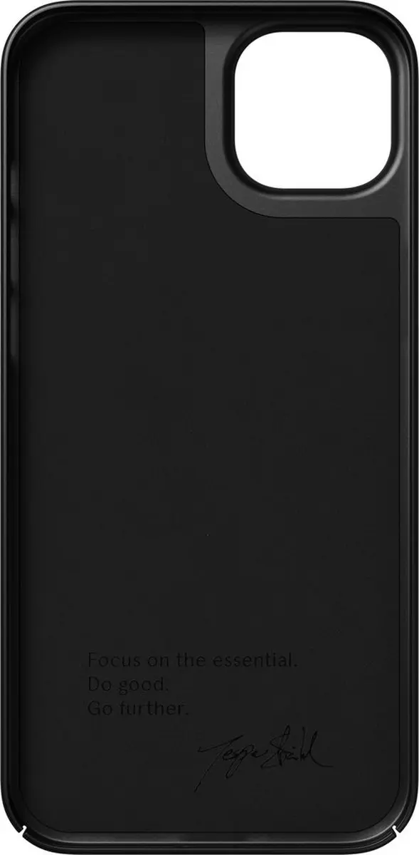 Nudient Thin Magnet Hoesje iPhone 14 Plus - Zwart