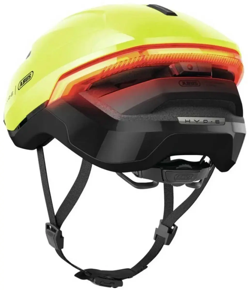ABUS Hyp-E Smart Helm - Geel - M - afbeelding 2 van 5