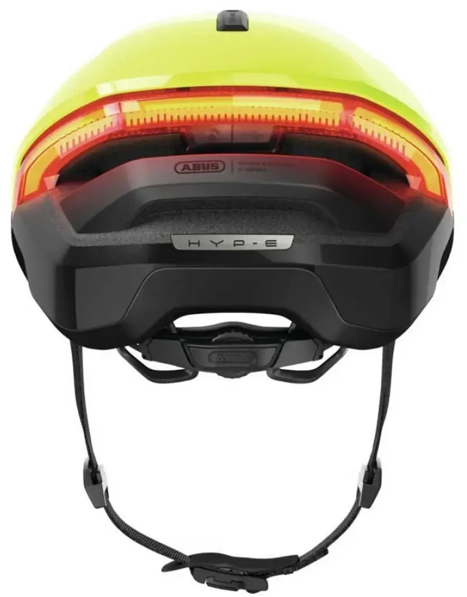 ABUS Hyp-E Smart Helm - Geel - M - afbeelding 3 van 5