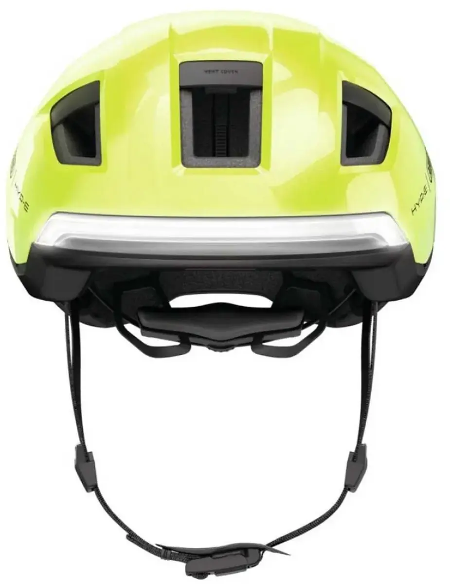 ABUS Hyp-E Smart Helm - Geel - M - afbeelding 4 van 5