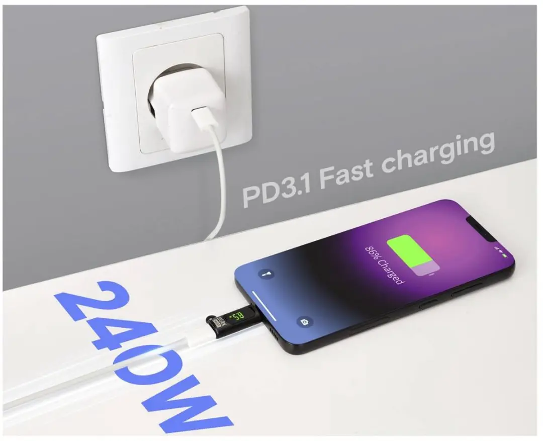 Renkforce RF-7105846 USB-C Adapter - Aluminium - Zwart