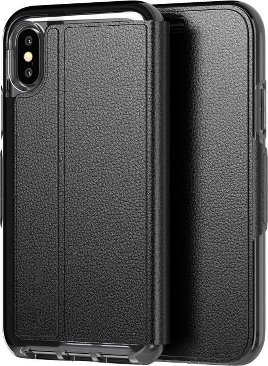 Tech21 Evo Wallet Book Case T21-6142 iPhone Xs Max - Zwart