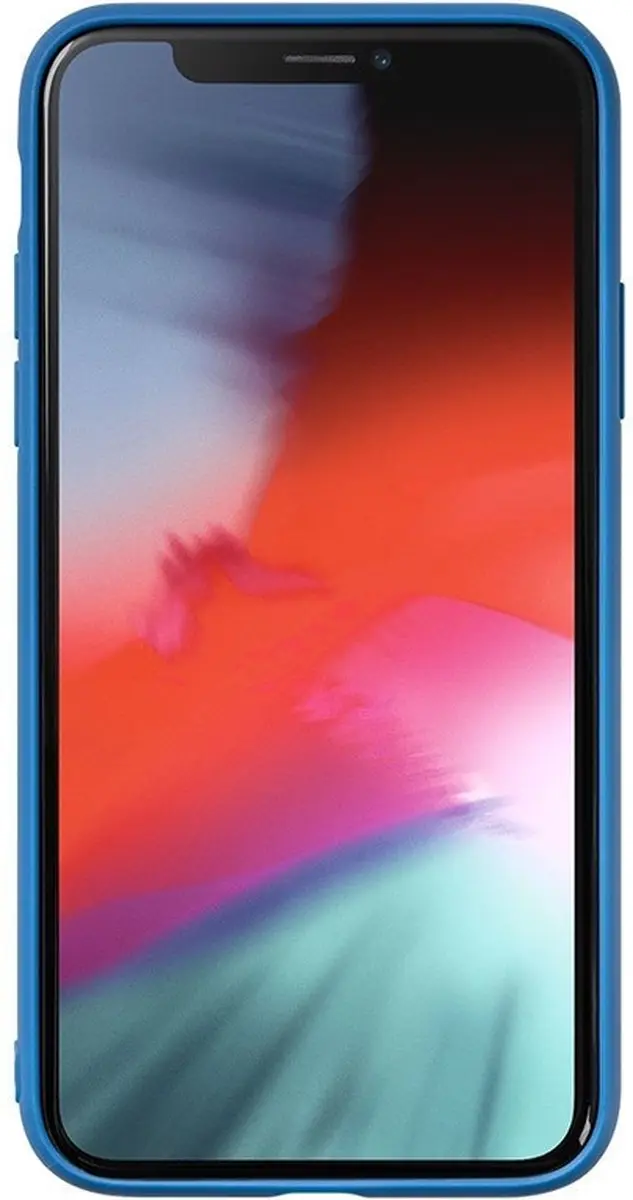 Laut Mineral Glass iPhone XS Max Hoesje - Blauw