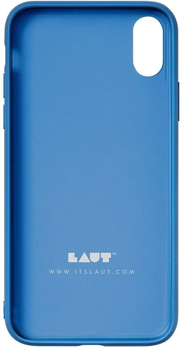 Laut Mineral Glass iPhone XS Max Hoesje - Blauw - afbeelding 6 van 6