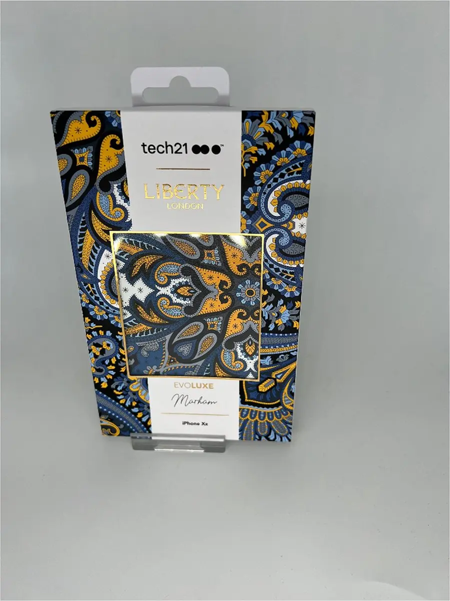 Tech21 Liberty London Marham iPhone Xs Hoes - Blauw