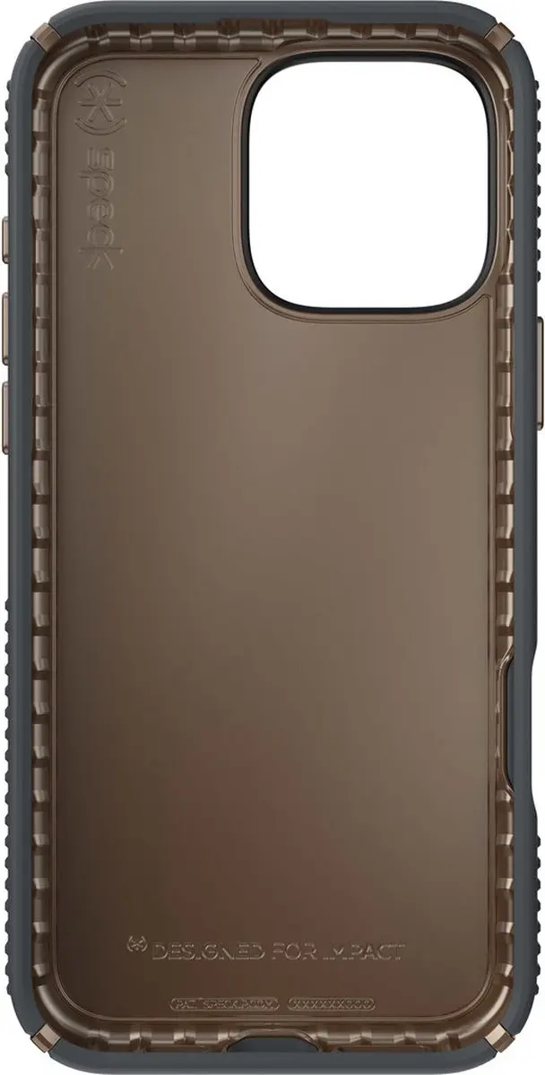 Speck Presidio2 Grip 150776-3212 iPhone 16 Pro Max Hoesje - Grijs