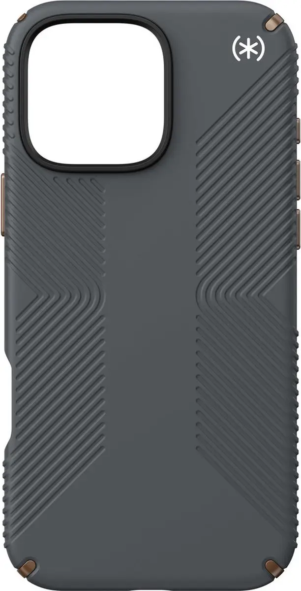 Speck Presidio2 Grip 150776-3212 iPhone 16 Pro Max Hoesje - Grijs