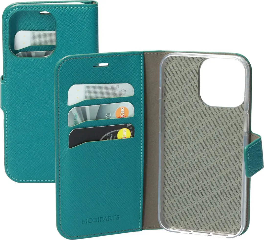 Mobiparts MP-118648 Hoesje iPhone 13 Pro - Turquoise