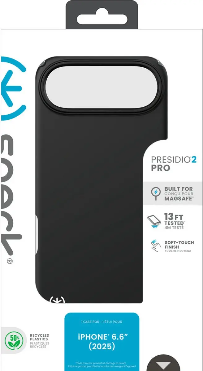 Speck Presidio2 Pro 150966-D143 Hoesje - iPhone Air - Zwart