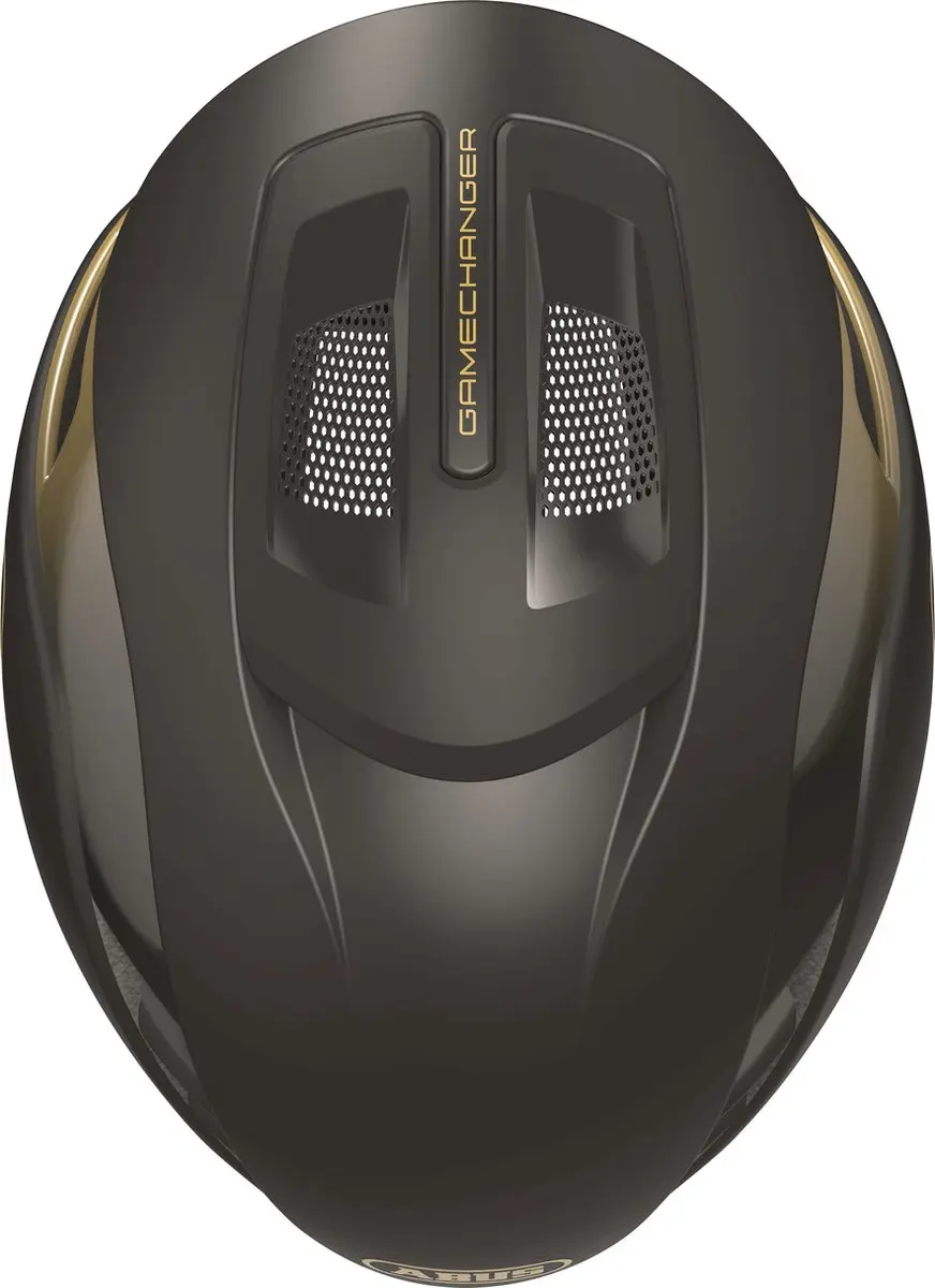 ABUS GameChanger 2.0 Helm - M 54-58cm - Zwart/Goud - afbeelding 6 van 6