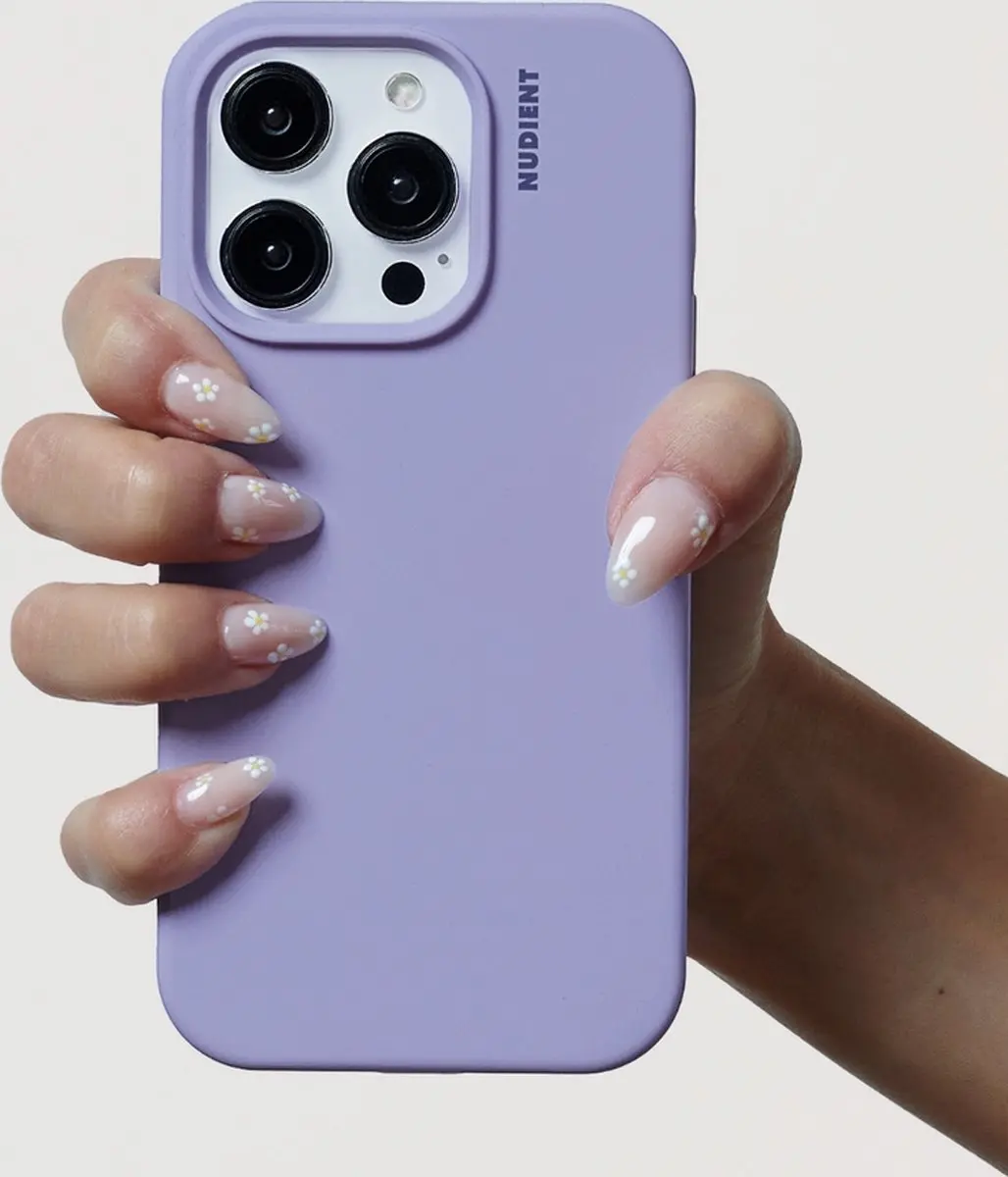 Nudient Base Case iPhone 15 Pro Max - Paars