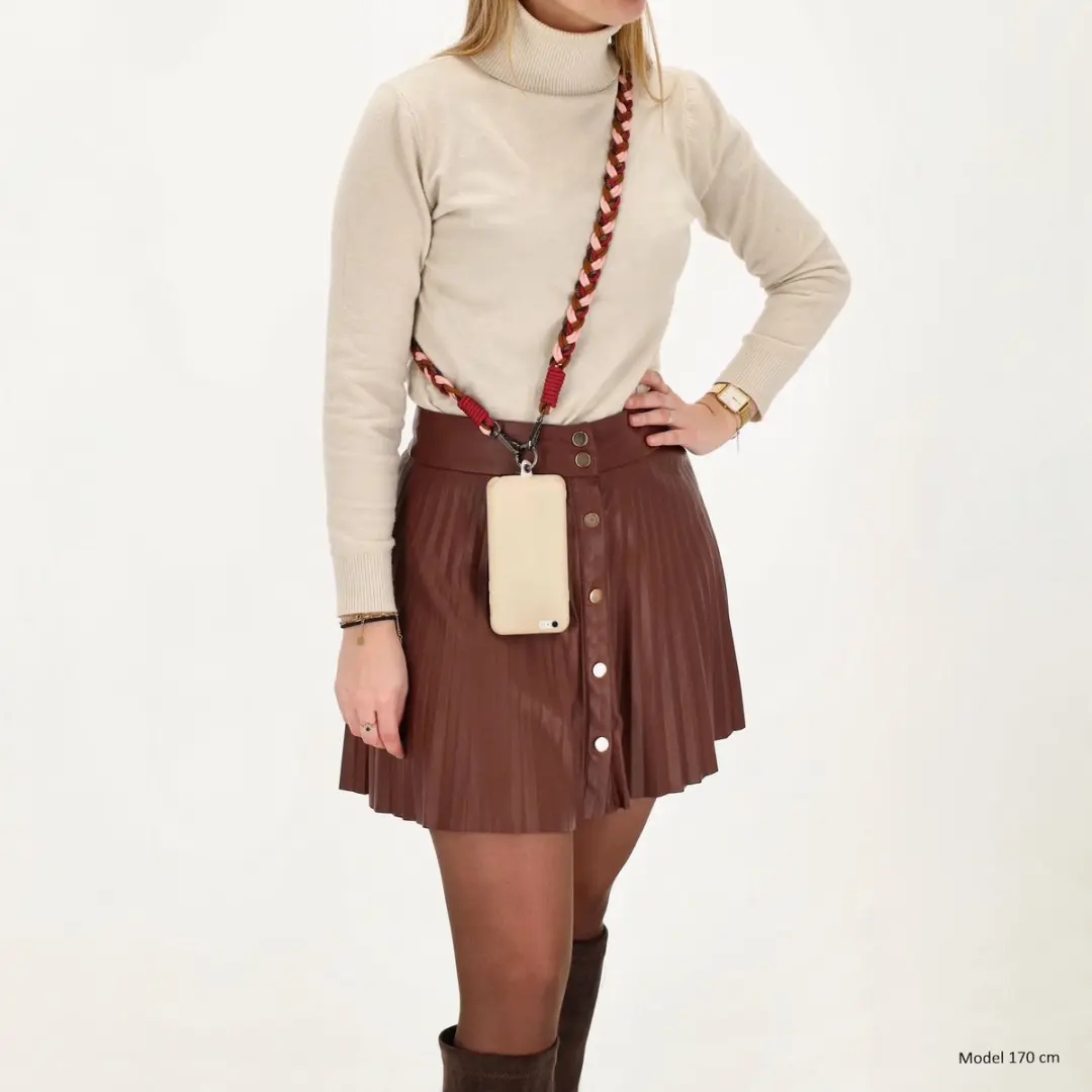Beagles Fashion Telefoonkoord - Bordeauxrood
