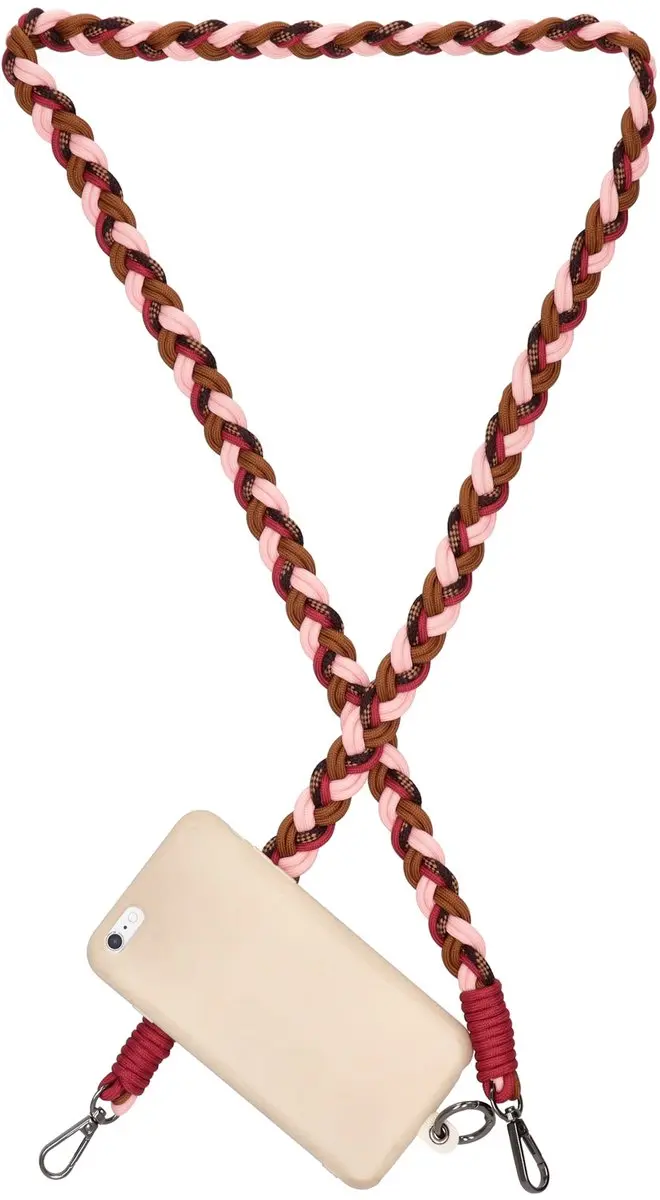 Beagles Fashion Telefoonkoord - Bordeauxrood