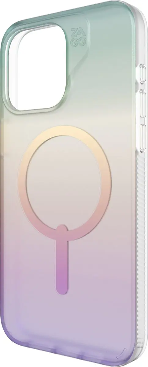 ZAGG Milan Snap Hoesje 702312659 - iPhone 15 Pro Max - MagSafe - Iridescent Roze