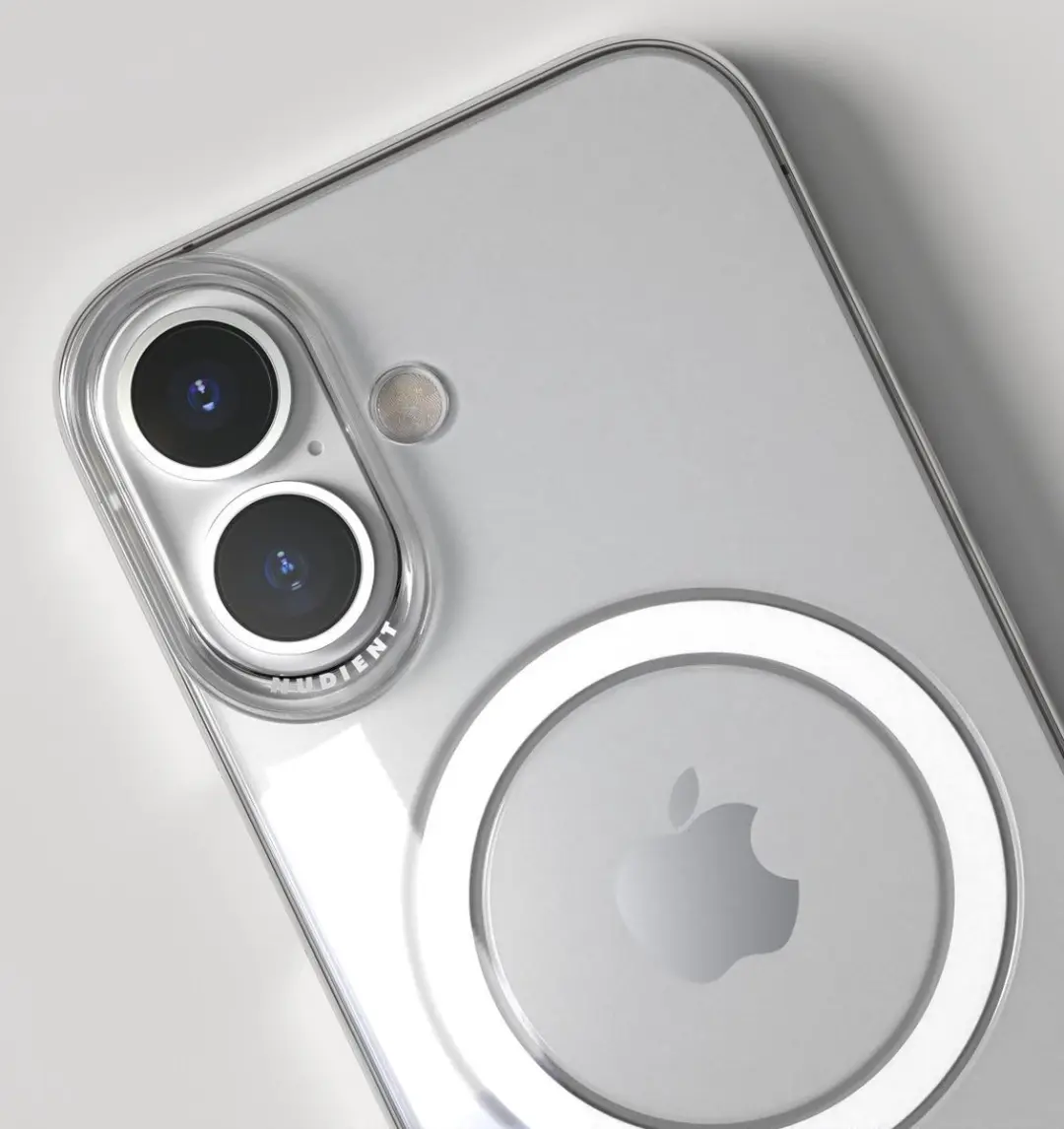 Nudient Thin Precise Case iPhone 16 V3 - Transparant