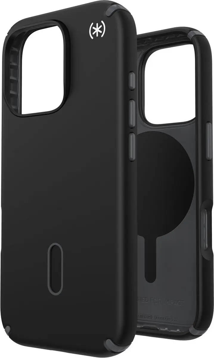 Speck Presidio2 Pro 150700-3205 Hoesje - iPhone 16 Pro - Zwart