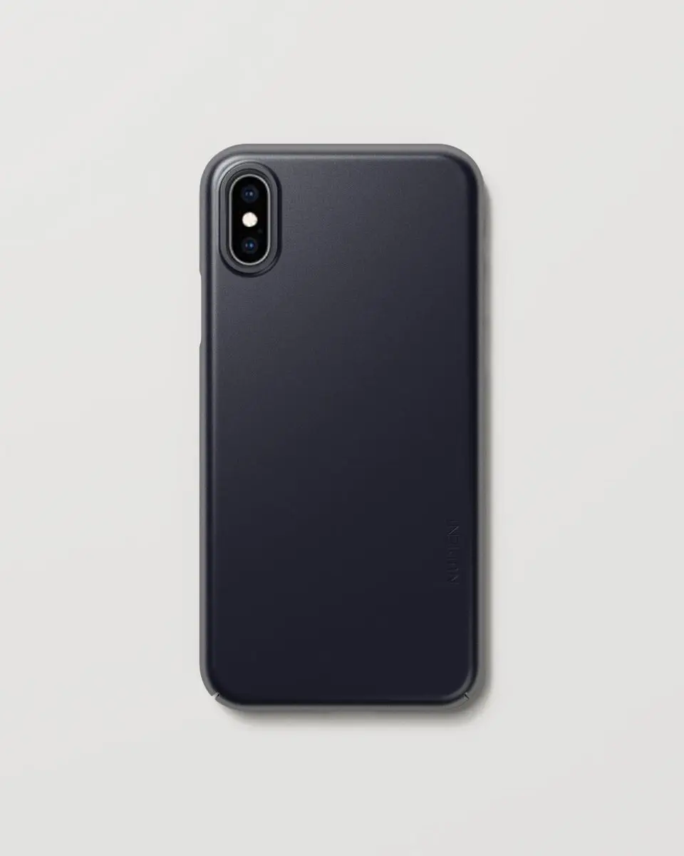 Nudient Thin Precise Case iPhone XS V3 - Blauw