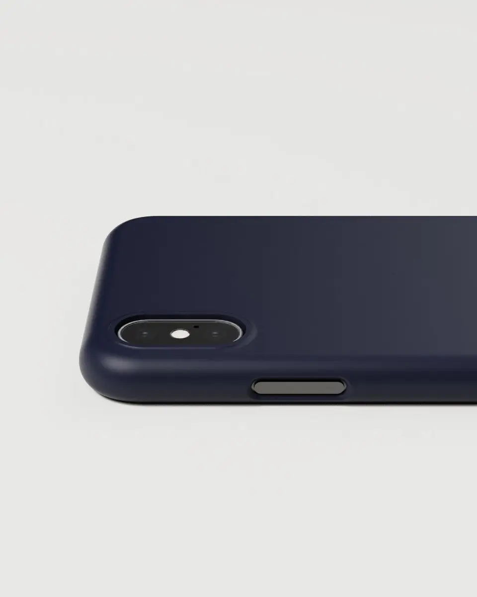 Nudient Thin Precise Case iPhone XS V3 - Blauw