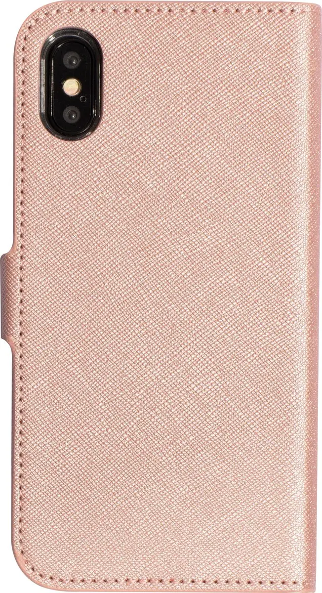 Mobiparts MP-80774 iPhone Hoesje Roze - 3 Opbergvakken