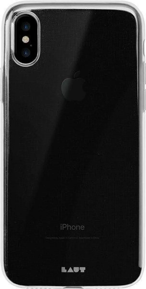 Laut Lume iPhone X/Xs Hoesje - Transparant