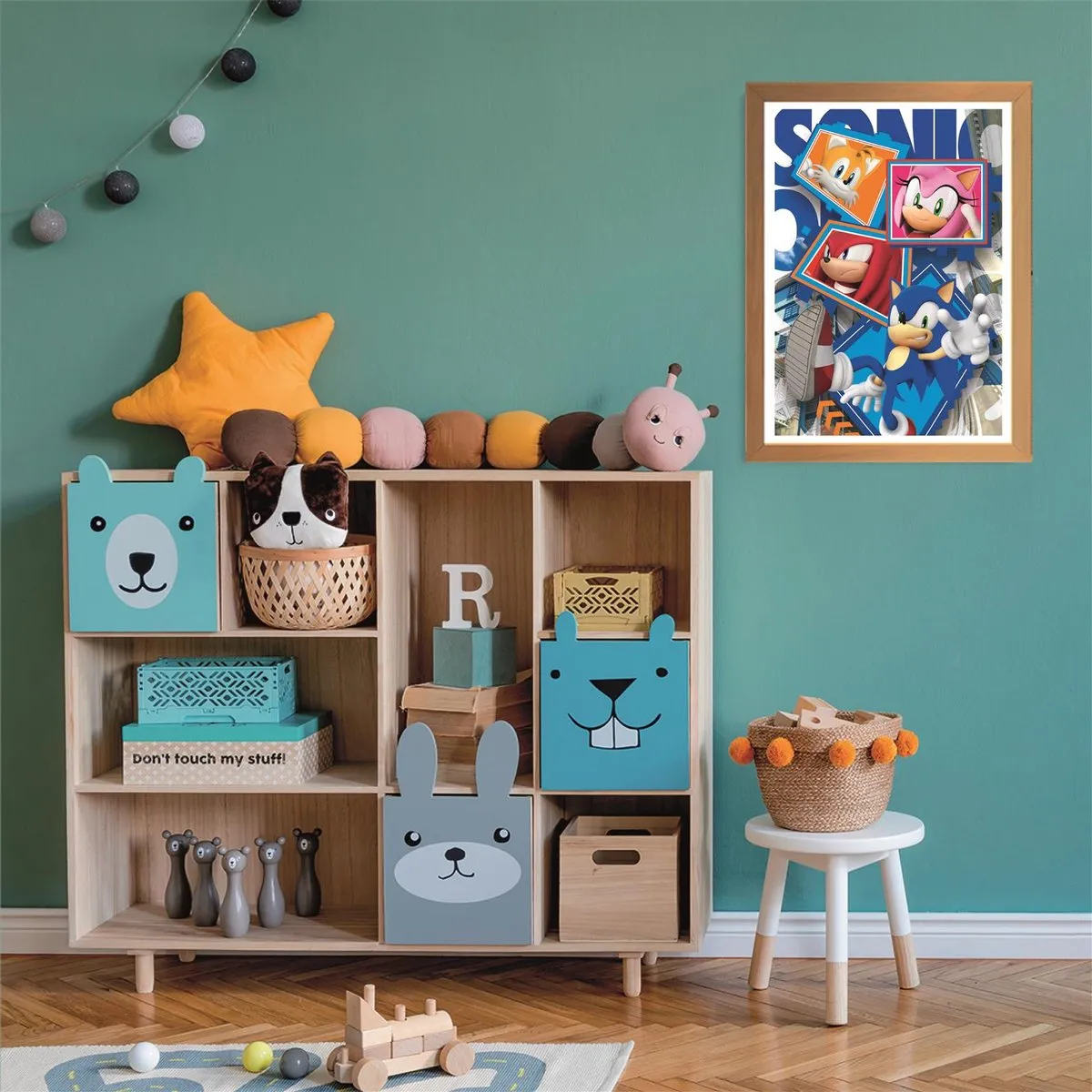 Clementoni Sonic Kinderpuzzel 104 Stukjes - Multikleur