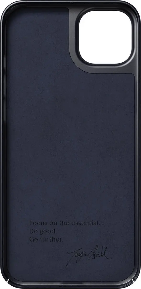 Nudient Thin Magnet Hoesje iPhone 14 Plus - Blauw