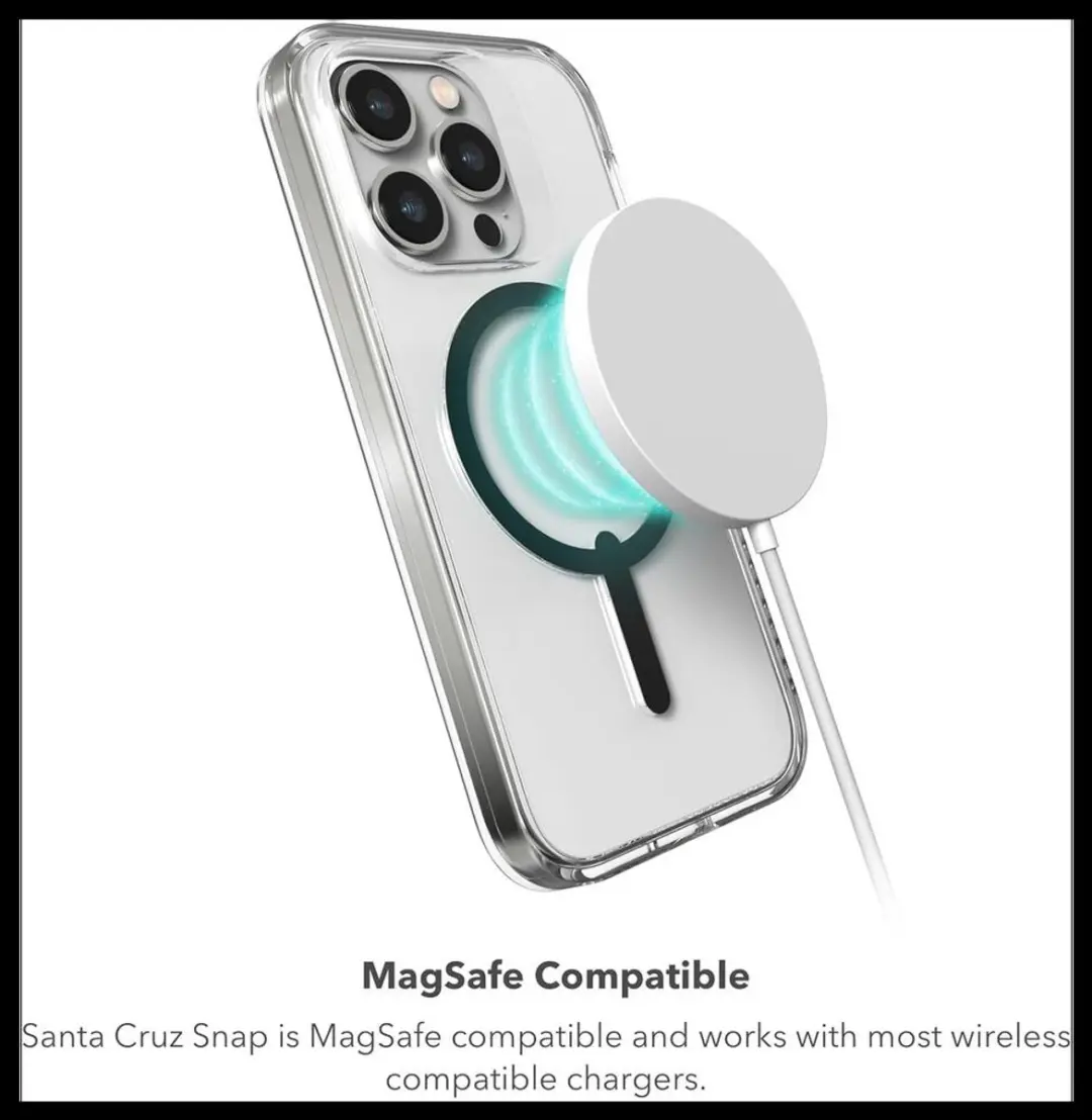 ZAGG Gear4 Santa Cruz Snap Hoesje 840056193727 - iPhone 15 Pro Max - Transparant - afbeelding 6 van 6