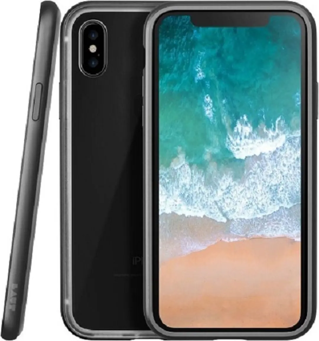 Laut Exo Frame iPhone X Gun Metal - iPhone-hoes